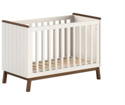 Vipack Bézs borovi fenyő babaágy állítható magassággal 60x120 cm Sezane - Vipack