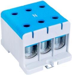  Főáramköri leágazó kapocs, sínre/felületre, kék (FLEAL-150/3K)
