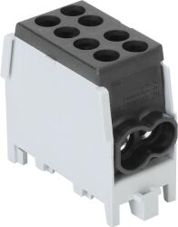  Főáramköri leágazó kapocs, sínre szerelhető, fekete (FLECU-25-16-2F)