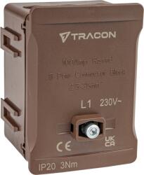  Fővezetéki sorozatkapocs, plombálható, barna (FSK35B)