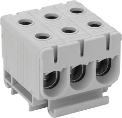  Főáramköri leágazó kapocs, sínre szerelhető, szürke (FLEAL-50/1X3)