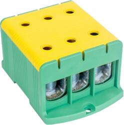  Főáramköri leágazó kapocs, felületre szerelhető, zöld/sárga (FLEAL-240/3ZS)