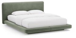 Micadoni Zöld kárpitozott franciaágy 140x200 cm Linea - Micadoni