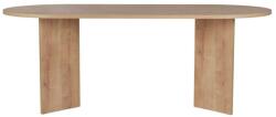 Kalune Design Étkezőasztal tölgyfa dekorral 90x200 cm Sabella - Kalune Design