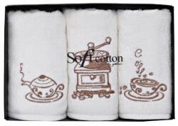 Soft Cotton COFFEE konyharuhák, 3 db Fehér / White