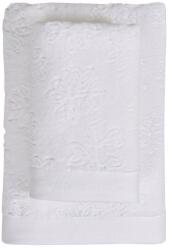 SOFT COTTON LEAF fürdőlepedő 75 x 150 cm-es Fehér / White