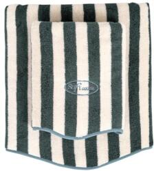 SOFT COTTON WAVY törölköző és fürdőlepedő szett, 2 db Zöld / Green