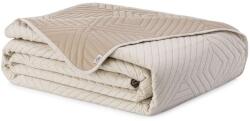 Restilo Bézs mikroszálas steppelt ágytakaró 240x260 cm Softa - Restilo