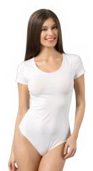Özkan Rövid ujjú női body Fehér, 2XL 112139