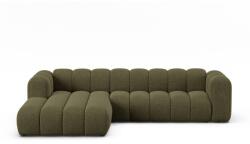 Micadoni Zöld zsenília sarokkanapé (bal oldali-heverő résszel) Lupine - Micadoni - bonami - 795 992 Ft