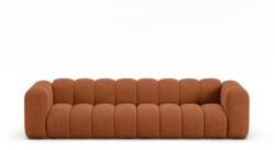 Micadoni Téglavörös zsenília kanapé 290 cm Lupine - Micadoni