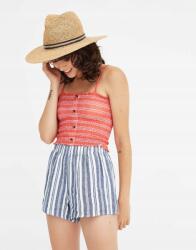 Pull&Bear Pull & Bear Csíkos Fodros Vállpántos Felső (xs) (159582)