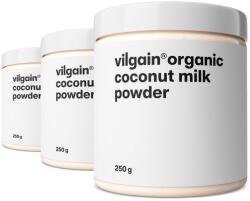 Vilgain Multipack 3 pièces - BIO Kókusztejpor -⁠ vegán laktózmentes tejalternatíva, hosszabb eltarthatósággal, mint a dobozos tej