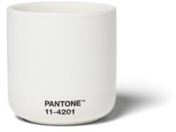 Pantone Fehér kerámia csésze cappucinóhoz 175 ml Cortado Cloud Dancer - Pantone