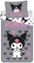 Hello Kitty Kuromi ágyneműhuzat 140×200cm, 70×90 cm (JFK041406) - oliviashop