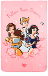  Disney Hercegnők Follow Your Dreams polár takaró 100x150cm (SNXHY46018) - oliviashop