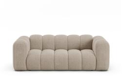 Micadoni Bézs zsenília kanapé 200 cm Lupine - Micadoni