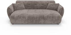 ROPEZ Szürkésbarna zsenília kanapé 250 cm Nelia Big - Ropez