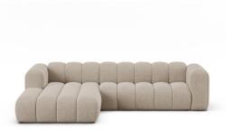 Micadoni Bézs zsenília sarokkanapé (bal oldali-heverő résszel) Lupine - Micadoni - bonami - 845 742 Ft