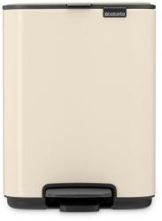 Brabantia Bézs acél pedálos szemetes 4 l Bo - Brabantia