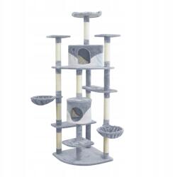 Aga Macskakaparó 200 cm Szürke-fehér (DS321)