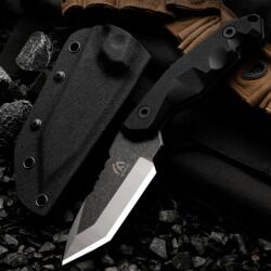 HUANG FU G10 Markolatú Túlélő Taktikai Kés, Éles Fix Pengés Kés, Egyenes Kés (888999162420)