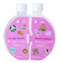 HiSkin Puzzle Travel szett mosógél 90ml testápoló 90ml (5907775548599)