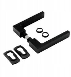 Gamar Kilincs a kilincs nélküli, négyzet alakú, fekete zárbetét tartók (kbs-kw+os)