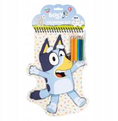 Moxy Színező Készlet Bluey matricák Zsírkréta (161000)