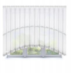  Függöny klasszikus fátyol 150x500 cm ív strassz fehér (L236-500)