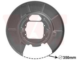 VAN WEZEL Ochranný plech proti rozstreku, Brzdový kotúč VAN WEZEL 0685373 (0685373)