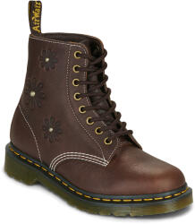 Dr. Martens Ghete Femei Pascal Flower Dark Brown Grizzly Dr. Martens Maro 43