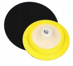 ITALKO Tépőzáras Rögzítőtárcsa 125MM M14 flexibilis Sárga Italko (30176)