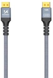 Wozinsky Cablu DSC Wozinsky WPS-16AYL2S DisplayPort 2.1 80Gb/s 16K@60Hz 8K@120Hz 4K@240Hz HDR HDCP - negru