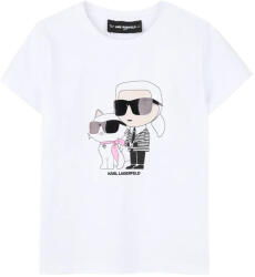 Karl Lagerfeld K T-Shirt Pentru copii Z31157 10P white (Z31157 10P white)