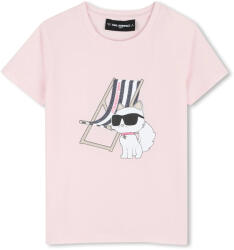 Karl Lagerfeld K T-Shirt Pentru copii Z31157 46F pink (Z31157 46F pink)