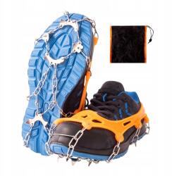 Aptel Aga csúszásgátló cipőre húzható huzatok 8 tüskével, méret. 38-45 (BQ41E)