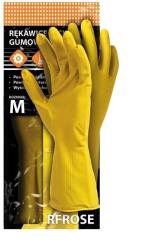  Mănuși de lucru din cauciuc LATEX ROSE (RFROSEY)