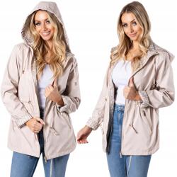 Soprato Kétoldalas Kényelmes Parka Kapucnis Kabát 4 Színben Derékban R. m