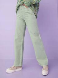 Pieces Világoszöld Cipzáras Farmernadrág (30) (495486)