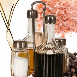 Practic Kosár Só-borsszóró Ecet Olíva 4 Db-os Fűszertartó Szett (35568)