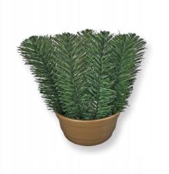 ELMA Nagy Virágtartó Alátét zöld csokor nád síremlék temető (EL-DDZ)