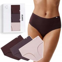 Atlantic Bugyi Maxi Klasszikus Magas Derekú Alsó 3 Pár M