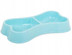 Rozz Műanyag kutya-macska tál dupla 0, 25l (19113_N_ROZZ_OKZ_gabA)