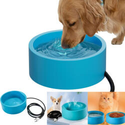  Fűthető Kutyatál Termosztát Víztál kutyáknak, macskáknak és (4567)