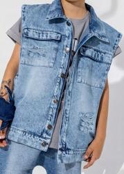 Mashmnie Farmer Mellény Fiú Mashmnie 104/110, 116/122, 152/158 (KAMIZELKA JEANS)