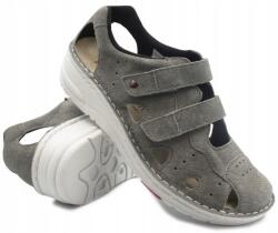 Berkemann Női szandál nyárra szürke valódi bőrből Berkemann 03100-424 42 (Larena 03100-389)