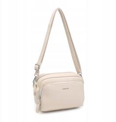 Luigisanto Bézs klasszikus női kézitáska postás táska kicsi vállra akasztható mindennapi (HS5849)