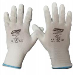 Proof Munkavédelmi kesztyű 9-es méret L Pu bevonatú poliészter fehér (POPU 9)