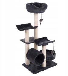  Penelope Kaparófa macskáknak Sötétszürke 55x40x116cm Közepes Méretű (4054651645918)